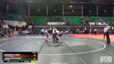 220 lbs Semifinal - Anthony Flores, Susan Moore Hs vs ChrisJohn Gurley, Piedmont