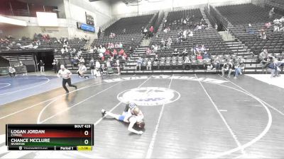 116 lbs Cons. Round 3 - Chance McClure, Riverton vs Logan Jordan, Cyprus