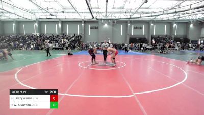 195 lbs Round Of 16 - Jake Kszywanos, Stratford vs William Alvarado, Masuk