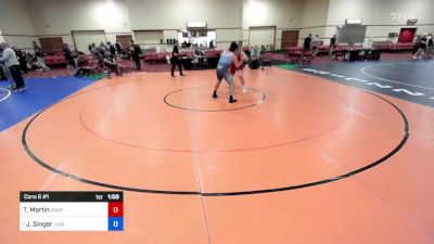 92 kg Cons 8 #1 - Tyson Martin, Askren Wrestling Academy vs Jason Singer, Lion's Den Wrestling Club