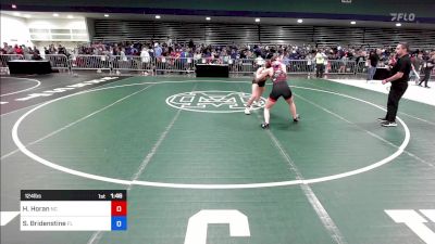 124 lbs Round Of 64 - Hope Horan, NC vs Sydney Bridenstine, FL