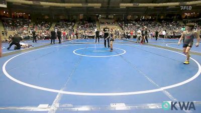 73 lbs Round Of 16 - Levi Matheny, Skiatook Youth Wrestling 2022-23 vs Brody Scott, Lions Wrestling Academy