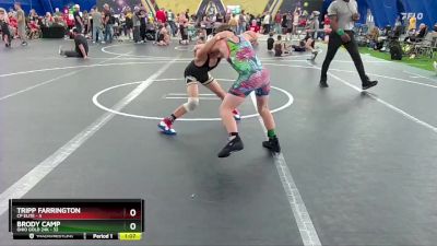 80 lbs Round 4 (8 Team) - Brody Camp, Ohio Gold 24k vs Tripp Farrington, CP Elite