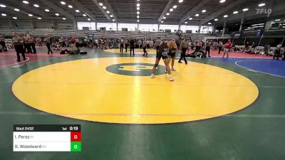 170 lbs Consolation - Isael Perez, RI vs Braidon Woodward, NY