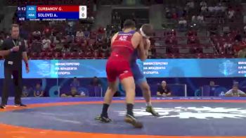 72 kg Finals 1-2 - Gurban Gurbanov, Azerbaijan vs Alexandru Solovei, Moldova