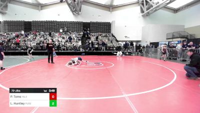 72-J lbs Round Of 16 - Paul Toms, Yale St vs Lucas Huntley, Pursuit Wrestling Club