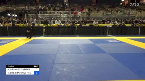 RODRIGO DINIZ RAMIREZ FREITAS vs KENNETH ORLANDO GUTIERREZ 2024 Pan Jiu Jitsu IBJJF Championship