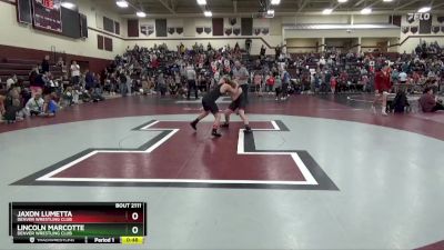 J-10 lbs Round 3 - Jaxon Lumetta, Denver Wrestling Club vs Lincoln Marcotte, Denver Wrestling Club