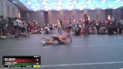 87 lbs Quarterfinals (8 Team) - Tyson Lamm, Operators vs Ely Groom, Team Apex