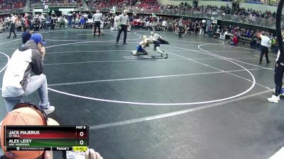 70 lbs Champ. Round 1 - Alex Leisy, AWC Nebraska vs Jack Majerus, St. Paul