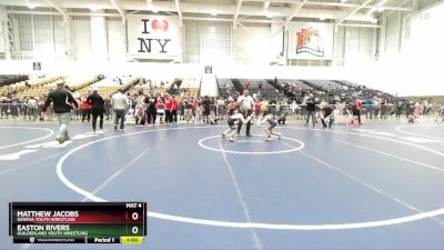 63 lbs Cons. Round 5 - Easton Rivers, Guilderland Youth Wrestling vs Matthew Jacobs, Geneva Youth Wrestling