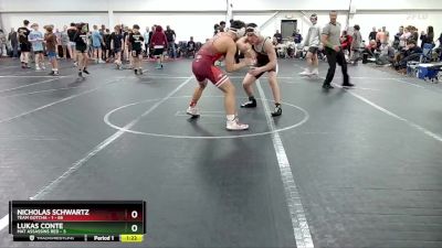 160 lbs Round 2 (4 Team) - Nicholas Schwartz, Team Gotcha - 1 vs Lukas Conte, Mat Assassins Red