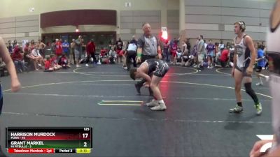 140 lbs Quarterfinals (8 Team) - Asher Bacon, POWA vs Landon Stoney, Mi Pitbulls