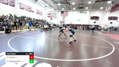 126 lbs Consolation - Gunnar Howes, Haddam-Killingworth vs Christopher Manganiello, North Branford*