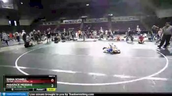 49 lbs Round 3 (10 Team) - Emma Schnell, Victory Training Center vs Maverick Meserve, Pueblo All Stars