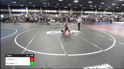 120 lbs Round Of 128 - Jadyn Wren, RedWave vs Max Butler, Whitehouse WC