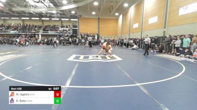 132 lbs Consi Of 8 #2 - Nicholas Ugolini, Agawam vs Deydon Soto, Danbury