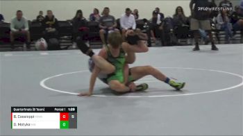 106 lbs Quarterfinals (8 Team) - Bruno Cassioppi, POWA vs Davis Motyka, Minion Legends