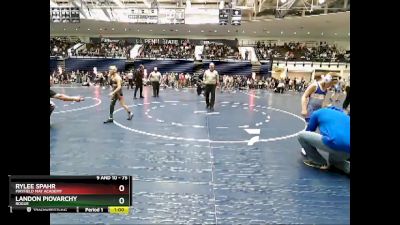 75 lbs Cons. Round 4 - Rylee Spahr, Mayfield May Academy vs Landon Piovarchy, Rogue