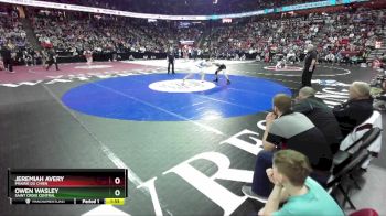 D2-165 lbs Semifinal - Owen Wasley, Saint Croix Central vs Jeremiah Avery, Prairie Du Chien