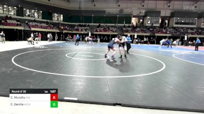 285 lbs Round Of 32 - Chris Murphy, Green Farms Academy vs Carson Gentle, McCallie School