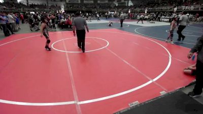 85 lbs Quarterfinal - Silas Chavez, Ridge WC vs Josep Griego, Capital City Jr Wrestling