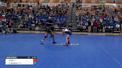 101 lbs Semifinal - Marina Doi, King University W vs Genae Sampract, McKendree University