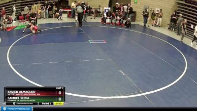 45 lbs Quarterfinal - Samuel Subia, Legends Of Gold Las Vegas vs Xavier Almaguer, Victory Wrestling-Central WA