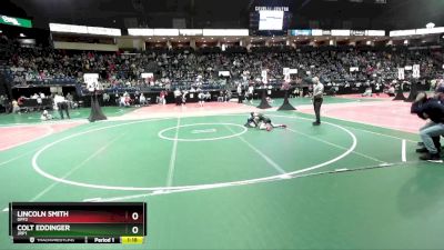 70 lbs Quarterfinal - Lincoln Smith, GFF2 vs Colt Eddinger, JRP1