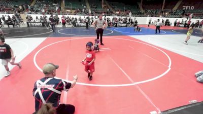 43 lbs Quarterfinal - James Anaya, Bad Cat WC vs Josue Macias, Lockjaw WC