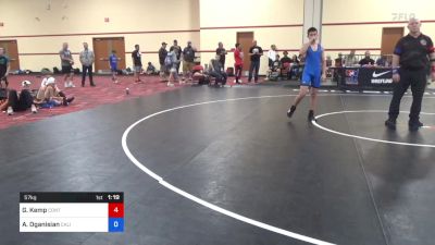 57 kg Cons 32 #2 - Gavyn Kemp, Contenders Wrestling Academy vs Arkadii Oganisian, California