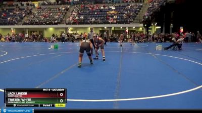 155 lbs Semifinal - Jack Linder, Worthington vs Tristen White, Moen Wrestling Academy