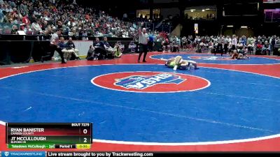 7A-150 lbs 3rd Place Match - Ryan Banister, Camden County vs JT McCullough, Buford HS