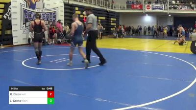 145 lbs Consi Of 8 #2 - Rory Dixon, Mat Assassins vs Liam Costa, Moon