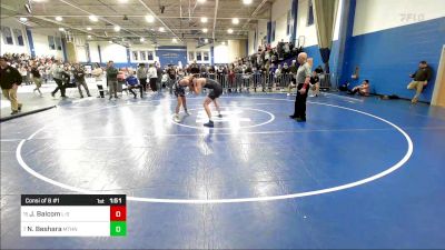 138 lbs Consi Of 8 #1 - Jacob Balcom, Lincoln-Sudbury vs Noah Beshara, Methuen