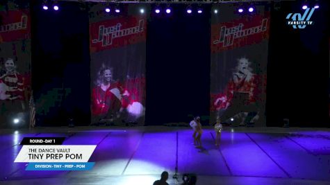 The Dance Vault - Tiny Prep Pom [2024 Tiny - Prep - Pom Day 1] 2024 Just Dance Houston Showdown