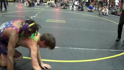 130 lbs Semis & 1st Wrestleback (8 Team) - Aaron Wilson, Elite Athletic Club vs Jayden Cline, Untouchables Black