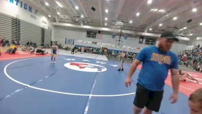 100 lbs Cons. Round 2 - Austin Brennan, High Plains Thunder Wrestling Club vs Jonah Schulz, Cody Wrestling Club