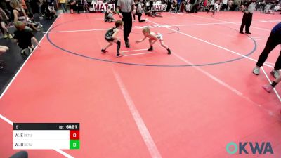 52 lbs Consolation - Maddox Henderson, Oklahoma Wrestling Academy vs Ezekiel Fee, Perry Wrestling Academy