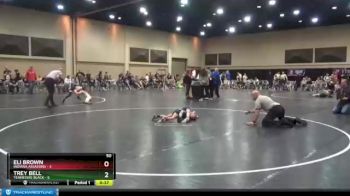 50 lbs Finals (2 Team) - Trey Bell, Tennessee Black vs Eli Brown, Indiana Assassins