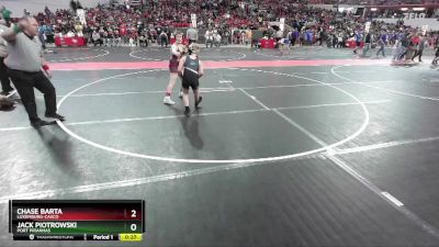 110 lbs Quarterfinal - Chase Barta, Luxemburg-Casco vs Jack Piotrowski, Port Piranhas