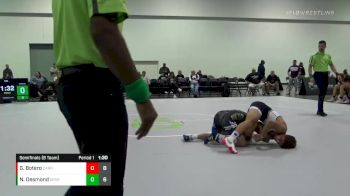 120 lbs Semifinals (8 Team) - Gauge Botero, Team Carnage vs Nathan Desmond, Spartan RTC Elite/BOTE