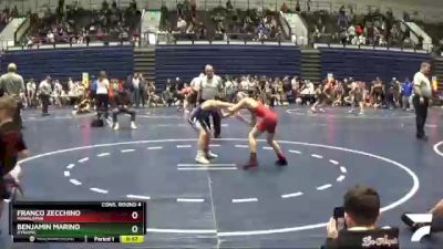 80 lbs Cons. Round 4 - Franco Zecchino, Manalapan vs Benjamin Marino, Dynamic