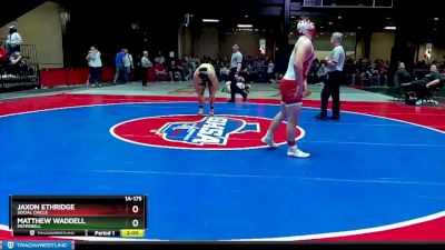 1A-175 lbs Semifinal - Matthew Waddell, Pepperell vs Jaxon Ethridge, Social Circle