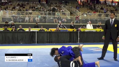 HENRIQUE DA ROCHA AZEVEDO vs NICHOLAS K URATO 2024 Pan Jiu Jitsu IBJJF Championship