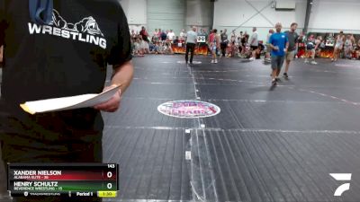 150 lbs Semis (4 Team) - Nathan Nielsen, Alabama Elite vs Leo Larranaga, Reverence Wrestling