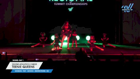 Divine Athletics Cheer - Teenie Queens [2024 L1 Tiny - Novice - Restrictions - D2 Day 1] 2024 The Northeast Regional Summit