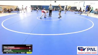 114 lbs Round 3 - Milo Fowden, Sanderson Wrestling Academy vs Jason Lin, Poway Wrestling