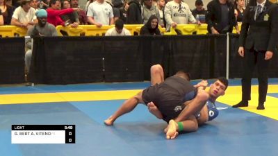 GREGIE BERT A. VITENO vs JUSTIN MARLOW LUNA 2023 World IBJJF Jiu-Jitsu No-Gi Championship