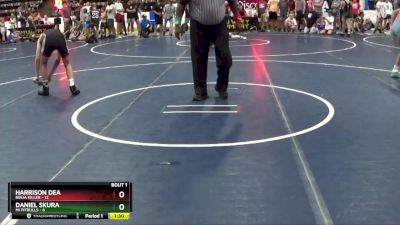 120 lbs Round 1 (4 Team) - Harrison Dea, Ninja Killer vs Daniel Skura, MI Pitbulls